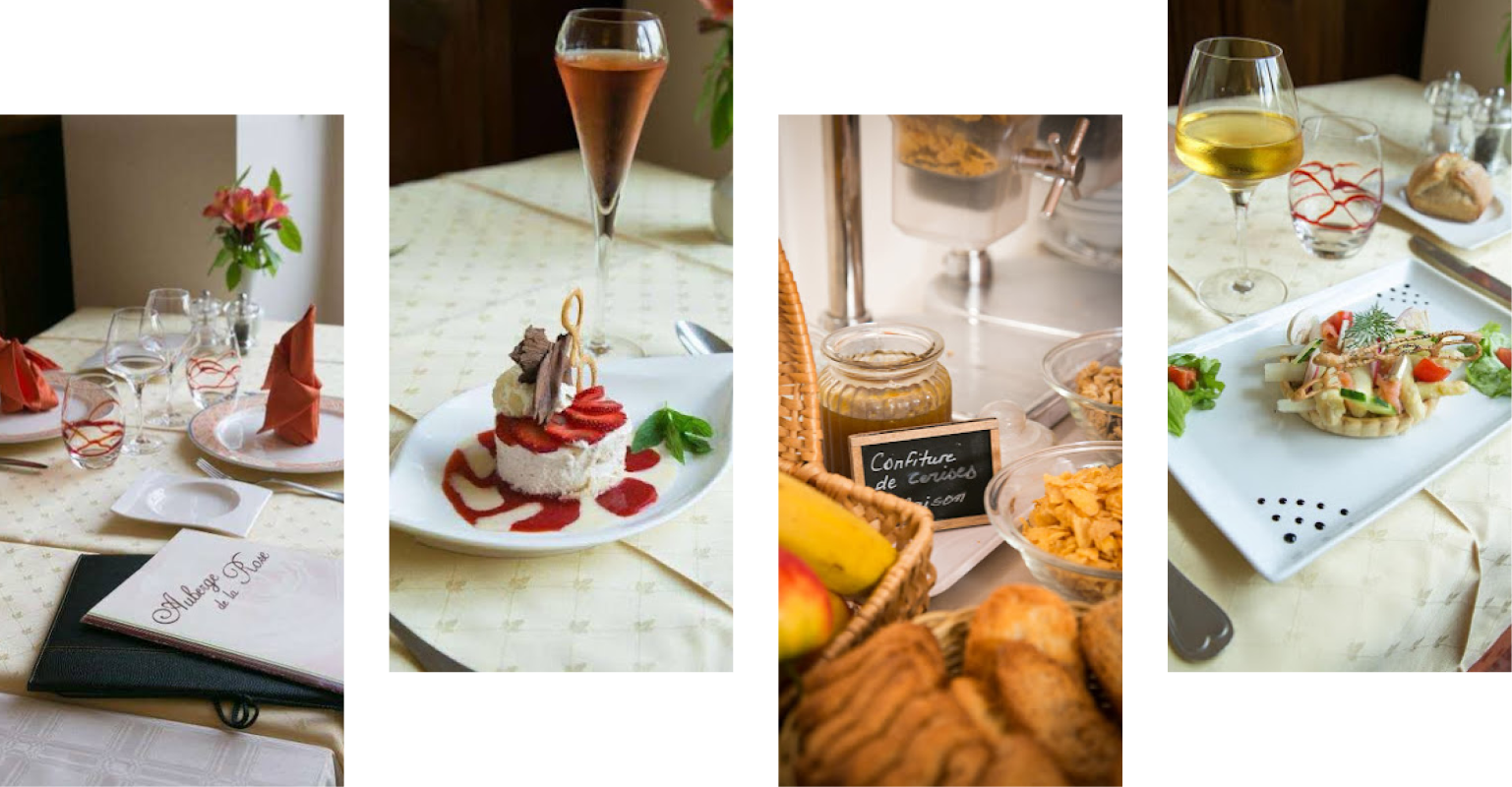 Auberge De La Rose - restaurant DOUE-EN-ANJOU - Restaurant Louresse Rochemenier